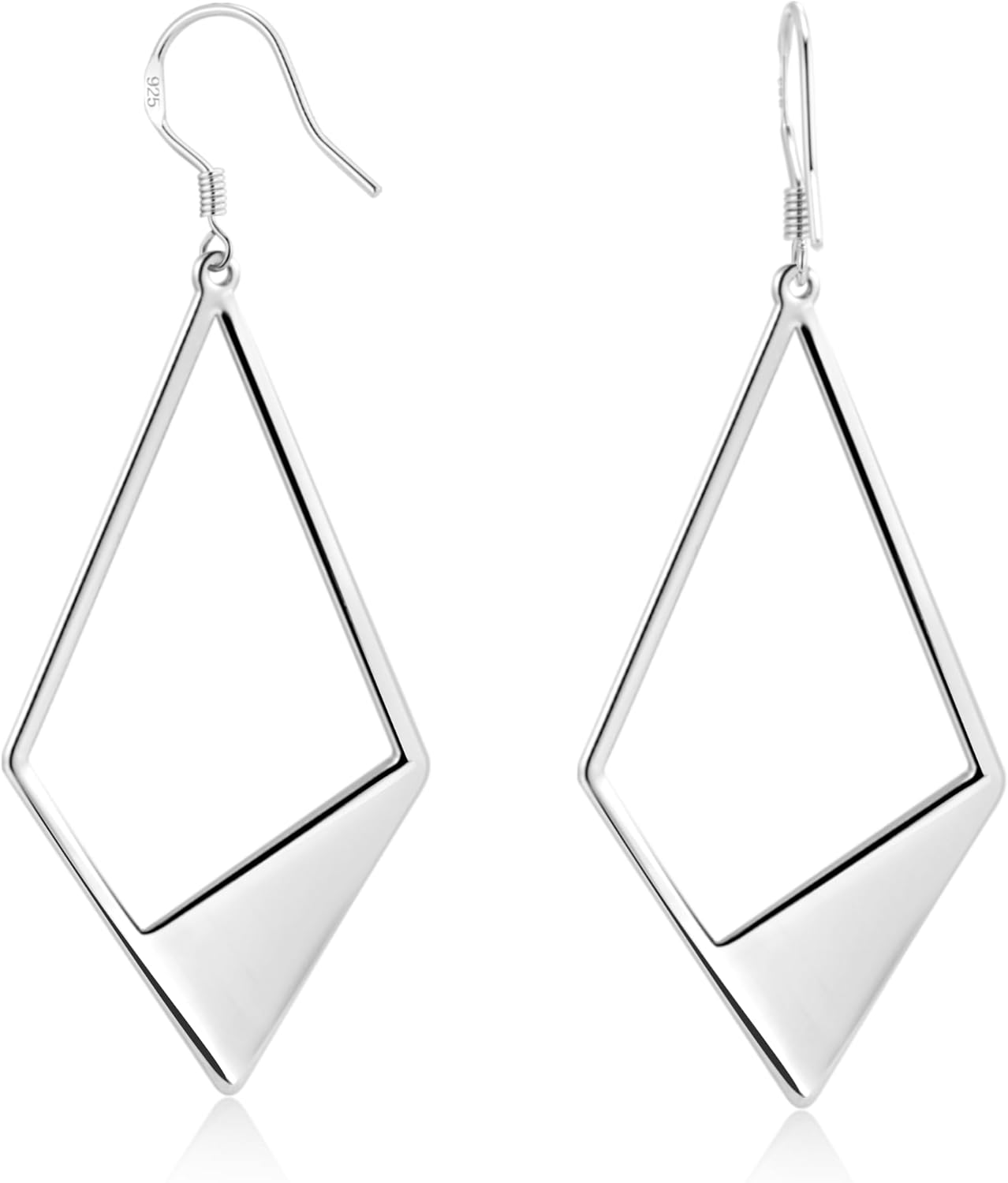 925 Sterling Silver Dangle Earrings for Women Hook Earing for Women Trendy #OWK003